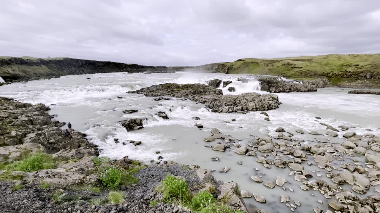 Premium Stock Video Iceland Golden Circle Chasing Waterfalls