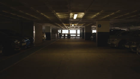 Interior-Of-Multi-Storey-Car-Park-With-Vehicles