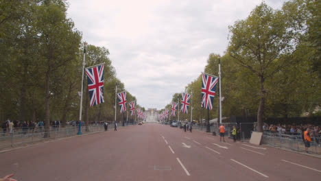 Tracking-Shot-of-The-Mall-Leading-to-Buckingham-Palace
