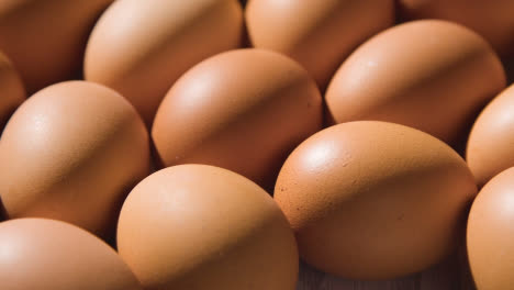 Close-Up-Studio-Shot-Of-Brown-Eggs-In-Cardboard-Tray-5