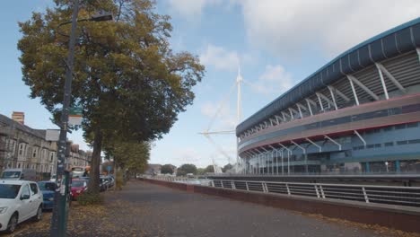 Exterior-Del-Estadio-Deportivo-Del-Principado-En-Cardiff-Gales-3