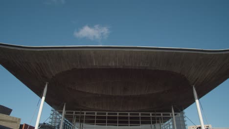 Exterior-Of-Senedd-Welsh-Parliament-Building-In-Cardiff-Wales-1