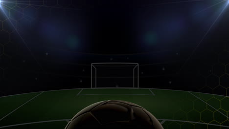 Animationshintergrund-Zum-Thema-Fußball