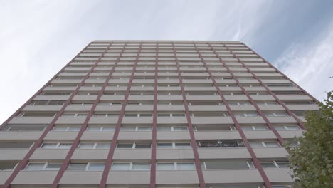 Looking-Up-From-Ground-Level-To-Inner-City-High-Rise-Tower-Block-In-London-UK-2