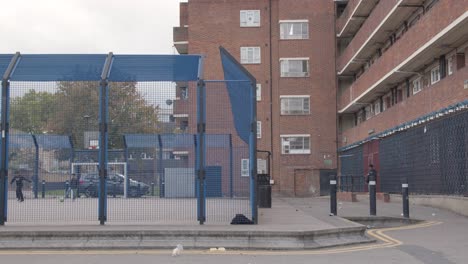 Inner-City-Housing-Development-In-Tower-Hamlets-London-UK-With-Sports-Area-1