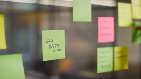 Close-Up-Of-Woman-Putting-Sticky-Note-With-Big-Data-Written-On-It-Onto-Transparent-Screen-In-Office-1