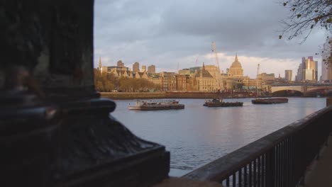 London-Evening-Skyline-From-South-Bank-With-River-Thames-And-Blackfriars-Bridge-2