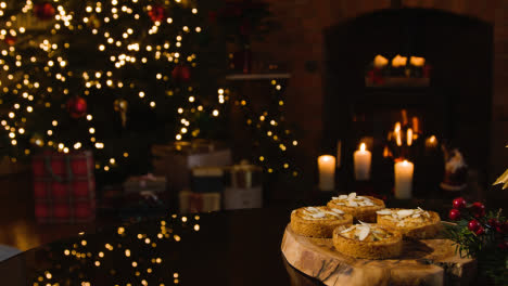 Christmas-Food-At-Home-And-Mince-Pies-On-Table-1