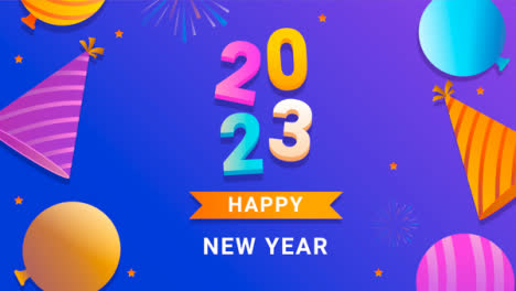 Frohes-Neues-Jahr-2023-Feier-Animation-1