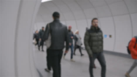 Defocused-Commuter-Passengers-At-Underground-Station-Of-New-Elizabeth-Line-At-London-Liverpool-Street-UK