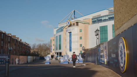 Exterior-Of-Stamford-Bridge-Stadium-Home-Ground-Chelsea-Football-Club-London-1