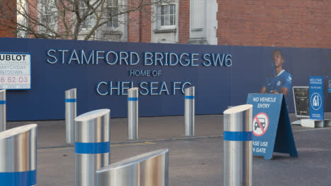 Señalización-Fuera-Del-Stamford-Bridge-Stadium-Home-Ground-Chelsea-Football-Club-Londres-1