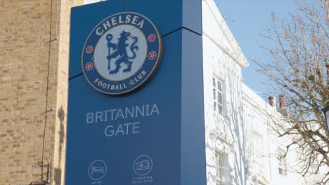 Sign-For-Britannia-Gate-At-Stamford-Bridge-Stadium-Home-Ground-Chelsea-Football-Club-London-