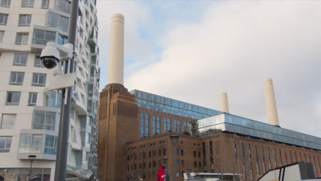 Luxury-Housing-Apartments-With-Security-Cameras-At-Battersea-Power-Station-Development-In-London-UK-
