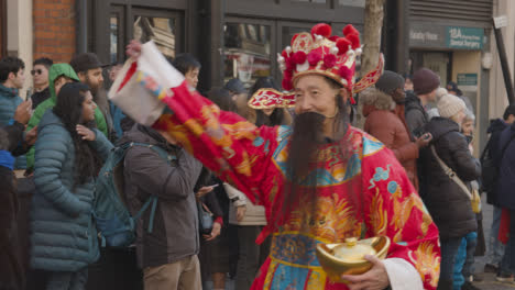 Crowds-At-Parade-Around-Trafalgar-Square-In-London-UK-In-2023-To-Celebrate-Chinese-New-Year-