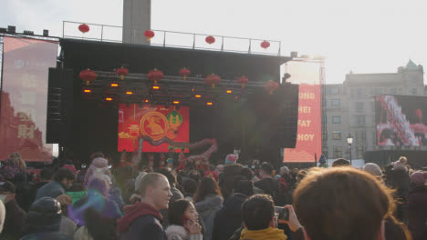 Dragon-Dancers-At-Event-Celebrating-Chinese-New-Year-2023-In-Trafalgar-Square-London-UK-3