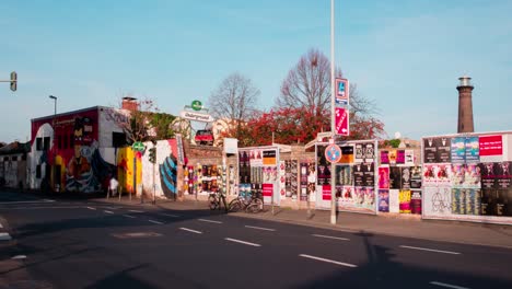 Timelapse-of-Cologne,-Germany,-Europe---Zeitraffer-von-Köln,-Deutschland,-Europa-1