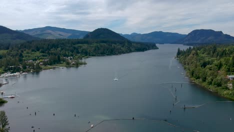 Drone-shot-over-lake