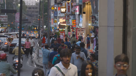 Busy-Street-With-People-And-Traffic-In-Bangalore-India-2