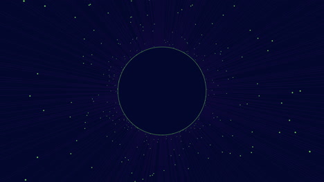 Conexión-Cósmica-Círculo-Negro-Con-Puntos-Blancos-Y-Fondo-Azul-Estrellado