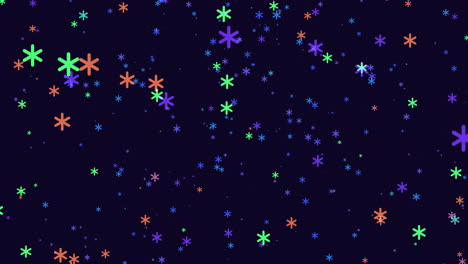 Vibrantes-Estrellas-Fugaces-Iluminan-El-Cielo-Nocturno-En-Una-Exhibición-Fascinante