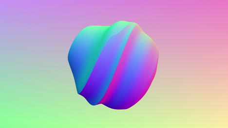 Rainbow-fantasy-neon-abstract-sphere-on-fashion-gradient