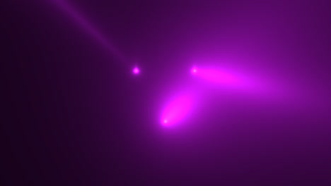Spotlight-neon-purple-beams-on-disco-stage