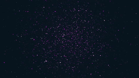 Random-and-chaos-motion-illusion-neon-glitters-in-dark-galaxy