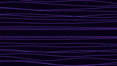 Líneas-Violetas-Vibrantes-Bailando-Sobre-Un-Fondo-Negro-Intenso.