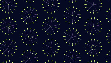 Mesmerizing-Fireworks-And-Arrows-On-A-Blue-Canvas