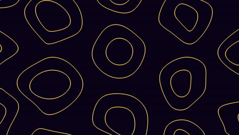 Golden-Circles-Pattern-With-Neon-Color