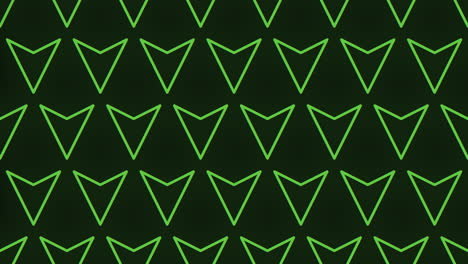 Patrón-Dinámico-De-Flecha-Verde-Sobre-Fondo-Negro:-Elemento-De-Diseño-Web-O-De-Aplicación-Llamativo