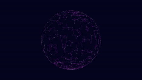 Misteriosa-Esfera-Púrpura-Exhibida-Sobre-Un-Fondo-Oscuro-Y-Enigmático