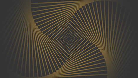Fascinante-Diseño-En-Espiral-Sobre-Fondo-Geométrico-Negro-Y-Dorado