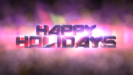 Happy-Holidays:-Neon-Luminescence-and-Smoky-Haze-on-Stage