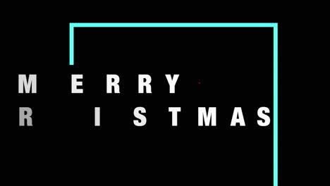 Merry-Christmas-with-lines-and-dot-on-black-gradient