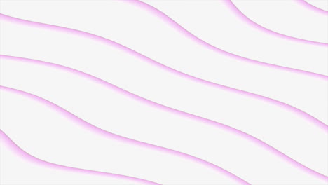 Pink-waves-pattern-on-white-gradient