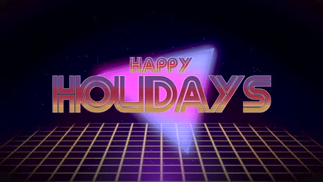 Retro-Happy-Holidays-with-Neon-Triangle-&-Grid-Galaxy-Design