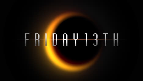 Friday-13th-Text-On-Yellow-Moon-In-Dark-Space