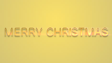 Texto-De-Feliz-Navidad-Con-Confeti-Dorado-Volador