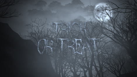 Trick-Or-Treat-with-mystical-forest-and-moon-in-night
