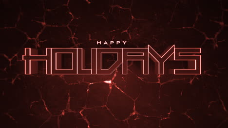Monochrome-Happy-Holidays-on-dark-red-gradient