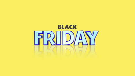 Cartoon-Black-Friday-text-on-clean-yellow-gradient