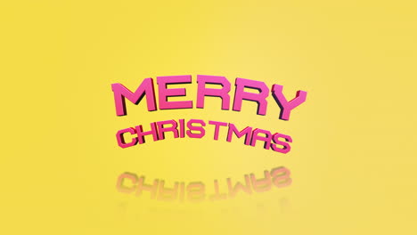 Moderner-Und-Farbenfroher-Text-Für-Frohe-Weihnachten-Auf-Gelbem-Farbverlauf