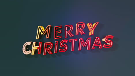 Modern-and-colorful-Merry-Christmas-text-on-blue-gradient