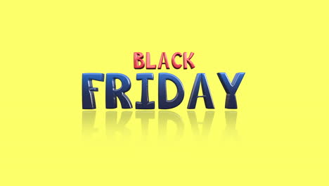 Cartoon-Black-Friday-text-on-clean-yellow-gradient