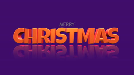 Texto-De-Feliz-Navidad-En-Color-Degradado-Púrpura