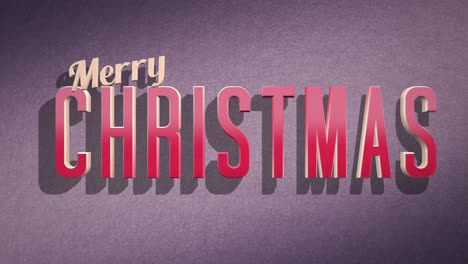 Retro-Merry-Christmas-text-on-purple-grunge-texture