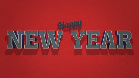 Retro-Happy-New-Year-text-on-red-grunge-texture