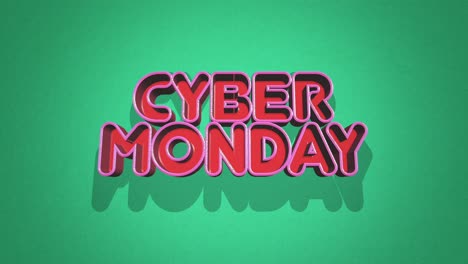 Retro-Vibe:-Cyber-Monday-In-Classic-80S-Style-With-Grunge-Texture